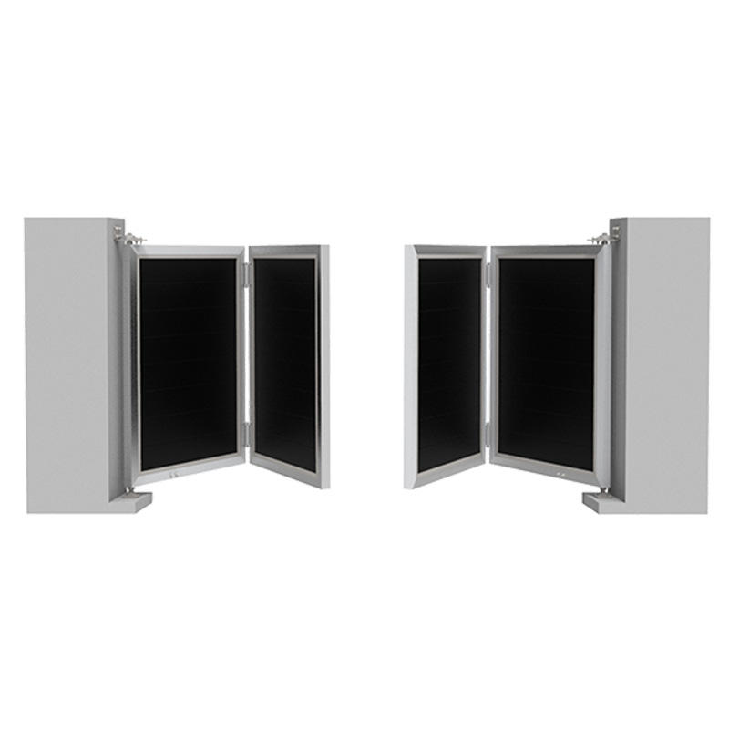 Puerta de oscilación plegada eletric 丨 Puerta WPC 丨 Mexytech