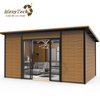 Cobertizos de almacenamiento compuesto de madera de tablero WPC